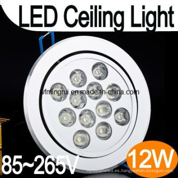 Luces de techo de alta calidad del OEM y del ODM LED de 12W